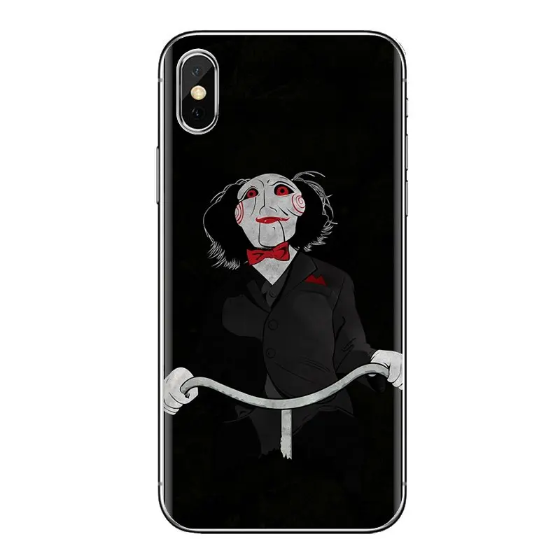 For iPod Touch Apple iPhone 11 Pro 4 4S 5 5S SE 5C 6 6S 7 8 X XR XS Plus Max Jigsaw Saw 3D Soft Transparent Shell Covers | Мобильные