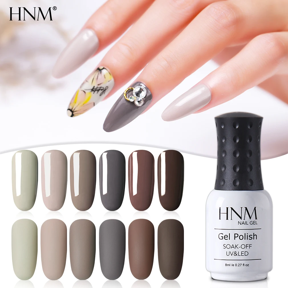 HNM Macchiato УФ гель лак для ногтей светодиодный матовый гель, топ-лак замачивающий лак счастливый Гибридный Полупостоянный лак