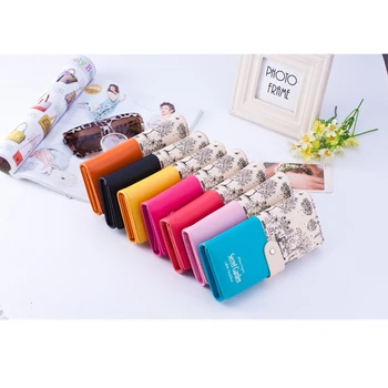 

New Fashion landscape pattern pu large capacity Women wallet card package ladies mobile clutch bag Long Wallet Card Holder Purse