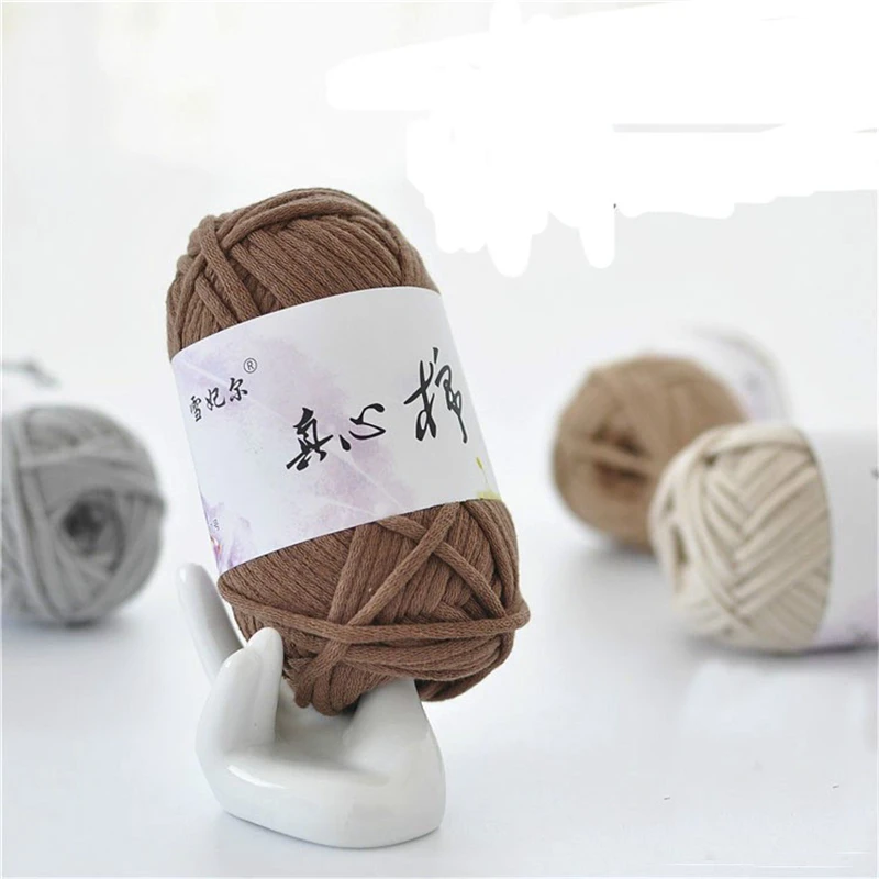 

50g/bag Cotton wool Fill the core line baby merino wool yarn Crochet cotton yarn Hand-knitted bag hat scarf line jewelry AFO001