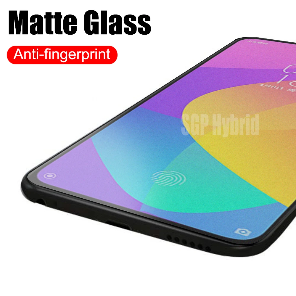 Матовое Защитное стекло для xiaomi cc9 e mi 9 9x9t pro 9se light on For 8 lite 6x Защитная пленка