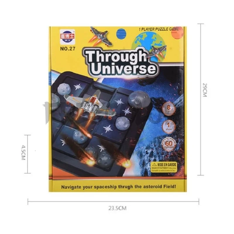 Умный астероид побега головоломки 60 вызов с решением IQ Обучающие игрушки для детей логическое мышление Семейная Игра