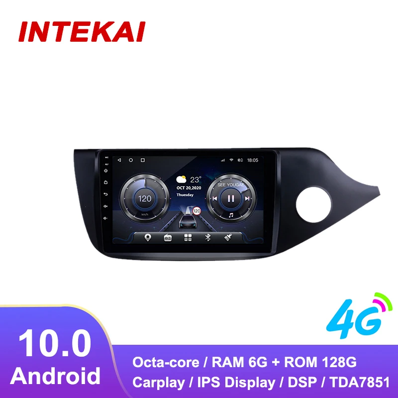 Автомагнитола 9 &quotAndroid 10 0 для Kia Ceed RHD 2012 2014 автомобильное радио GPS-навигация