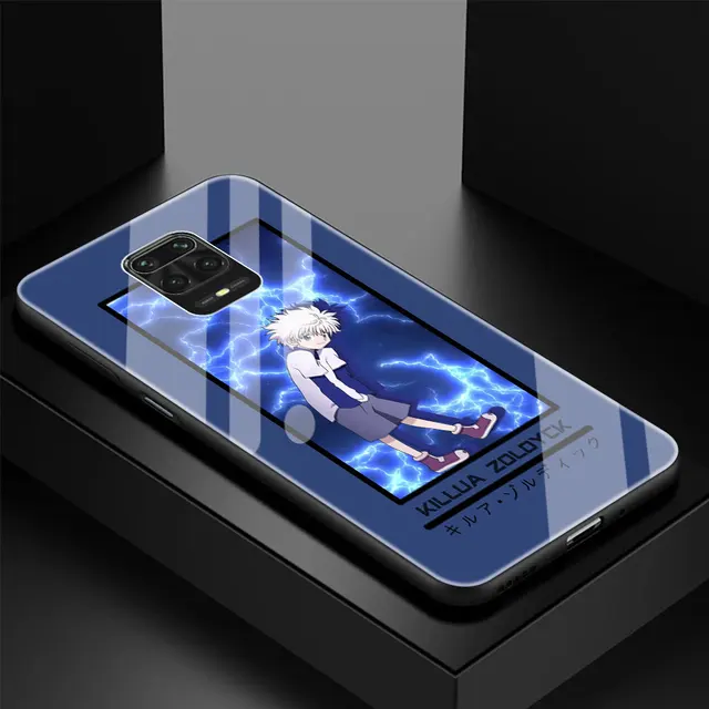 Tempered Glass Case Coque For Xiaomi Redmi Note 9S 9 8 Pro 8T 8A 7 9A 9C 9i Hunter X Hunter HXH Anime Luxury Shell Cover Fundas T09