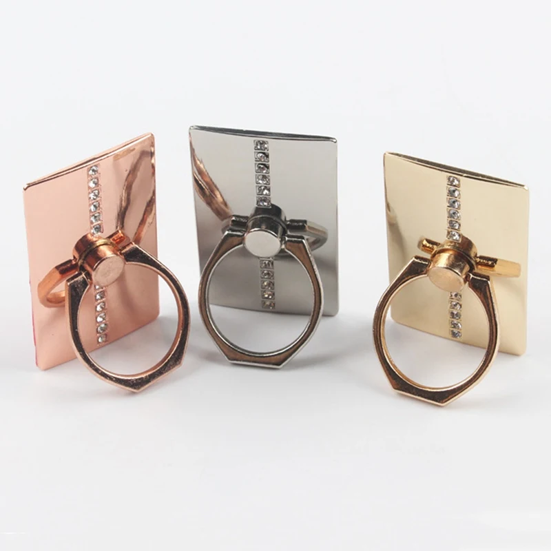 

360 Degree Finger Ring Mobile Phone Smartphone Stand Holder Mount for IPhone IPad Xiaomi All Smart Phone Luxury Couple Models