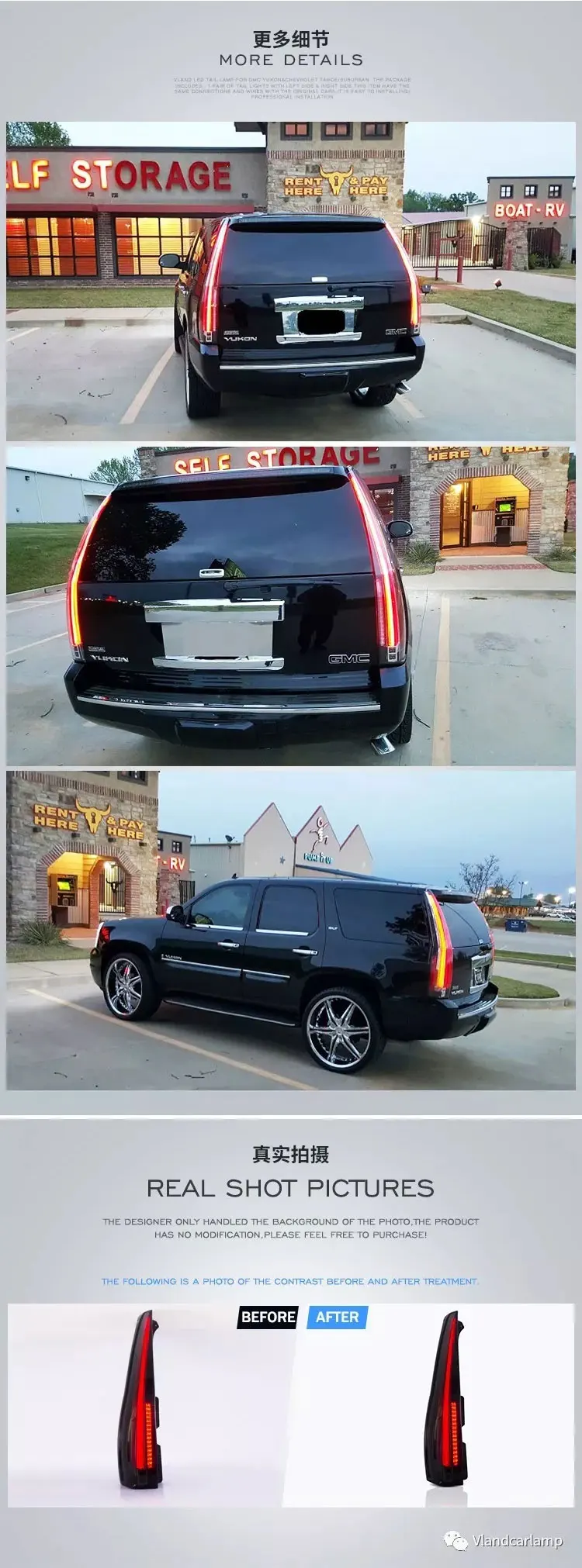 Автомобильный Стайлинг для GMC YUKON 2007- задний светильник s GMC YUKON светодиодный задний светильник светодиодный задний фонарь Certa задний светильник для автомобиля