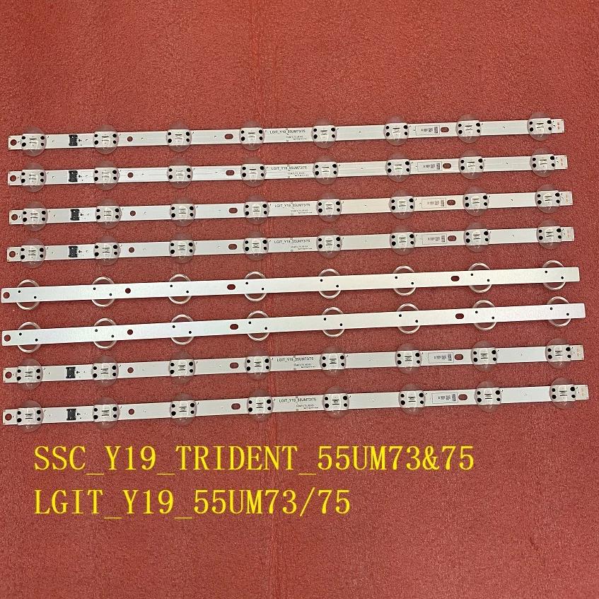 Tiras de LED para LG, tiras, 55UM7600PTA,