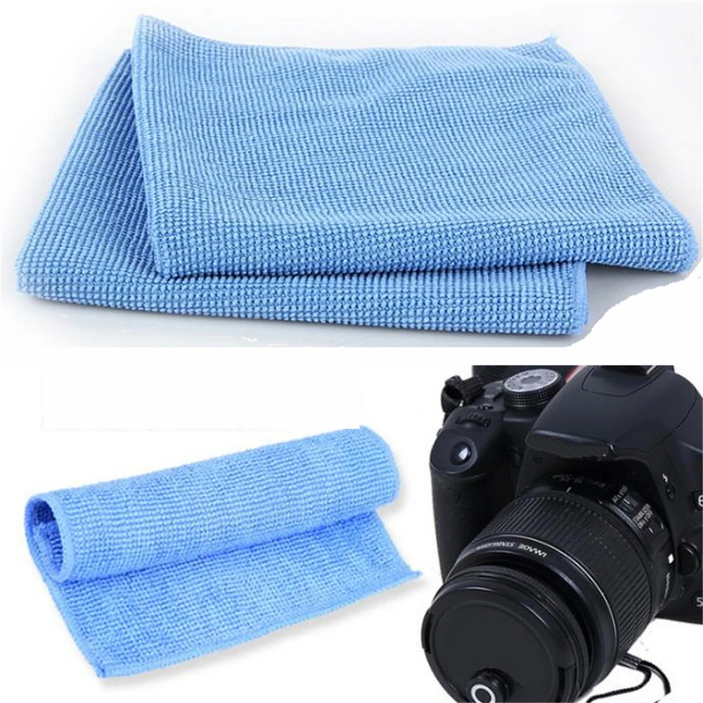 Lens Cleaning Cloths Photo Studio Tool Microfiber Glasses Camera Phone