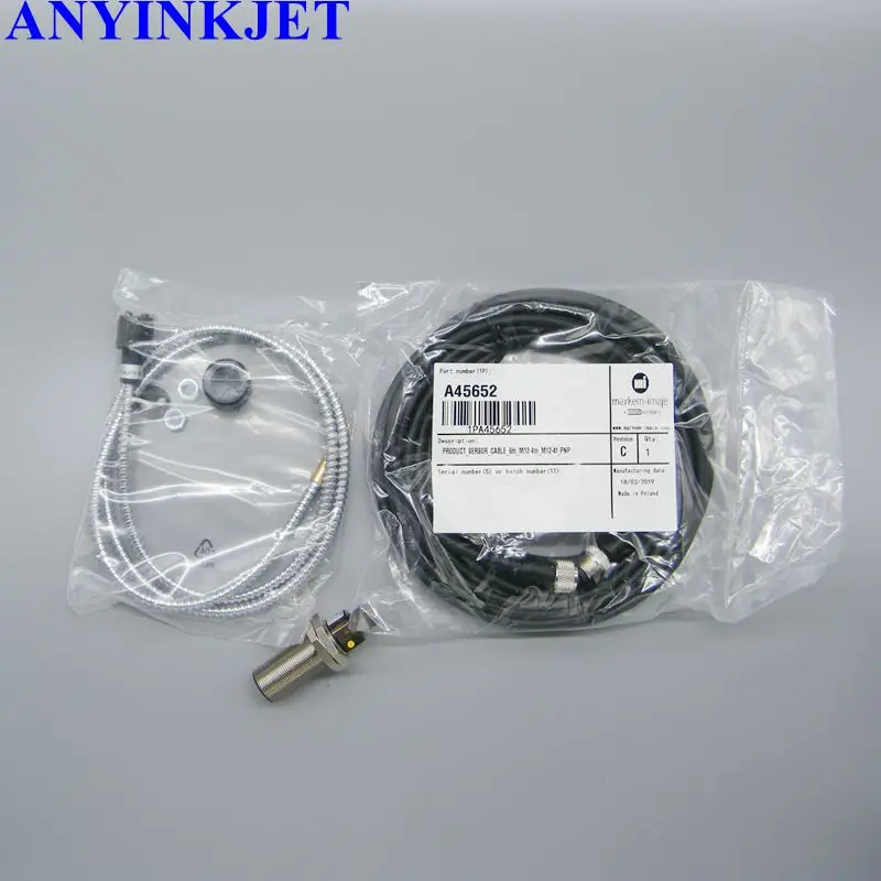 Для Imaje 9020 кабель датчика A45652 для 3 5 м M12connector-4f M12-4M PNP 9040 S8 принтер | Компьютеры и