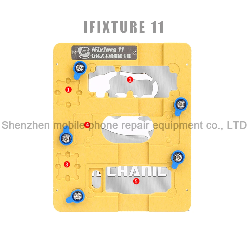 Механик ifixor 11PRO сплит-тип многофункциональный ремонт материнской платы приспособление для IPhone 11 PRO фиксированное обслуживание зажим платформы - Цвет: iFixture 11