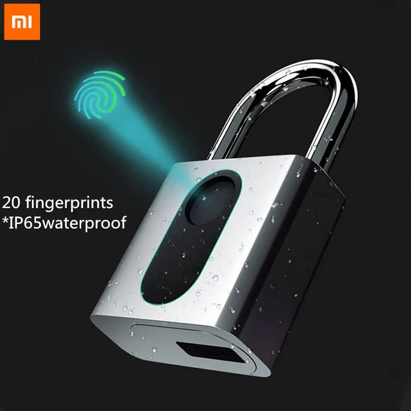 Xiaomi Mijia Youpin автоматический замок отпечатков пальцев nokelock электронный Железный