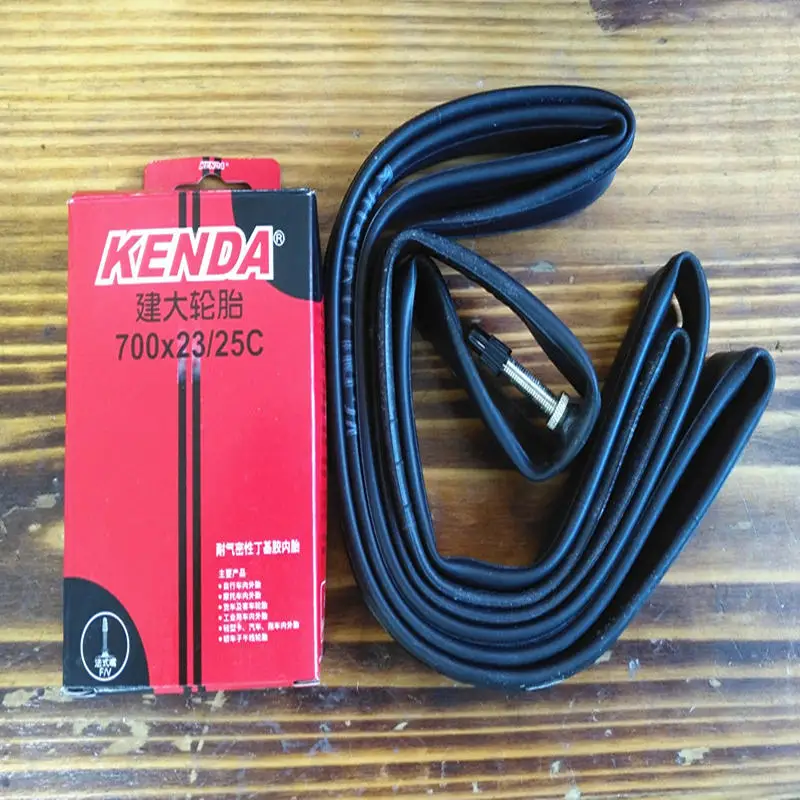 Kenda велосипед внутренняя Резина 700X23/25C Дорожный велосипед Внутренняя резиновая камеры для шин велосипед запчасти 1 шт