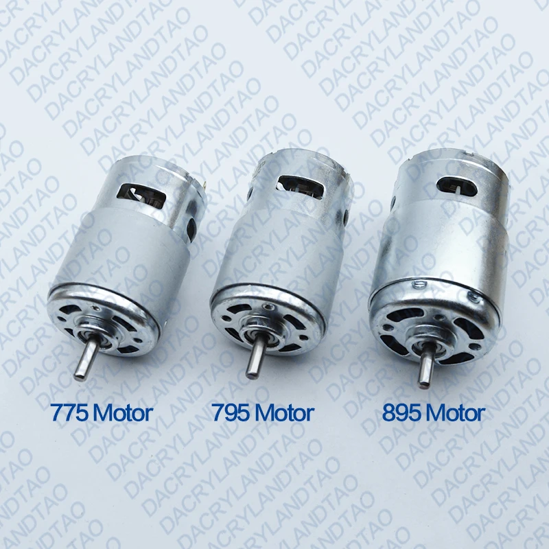 775/795/895 Шестерни мотор/кронштейн двигателя постоянного тока 12V24V 3000/4500/12000 об/мин двигатель большим вращающим моментом Шестерни мотор