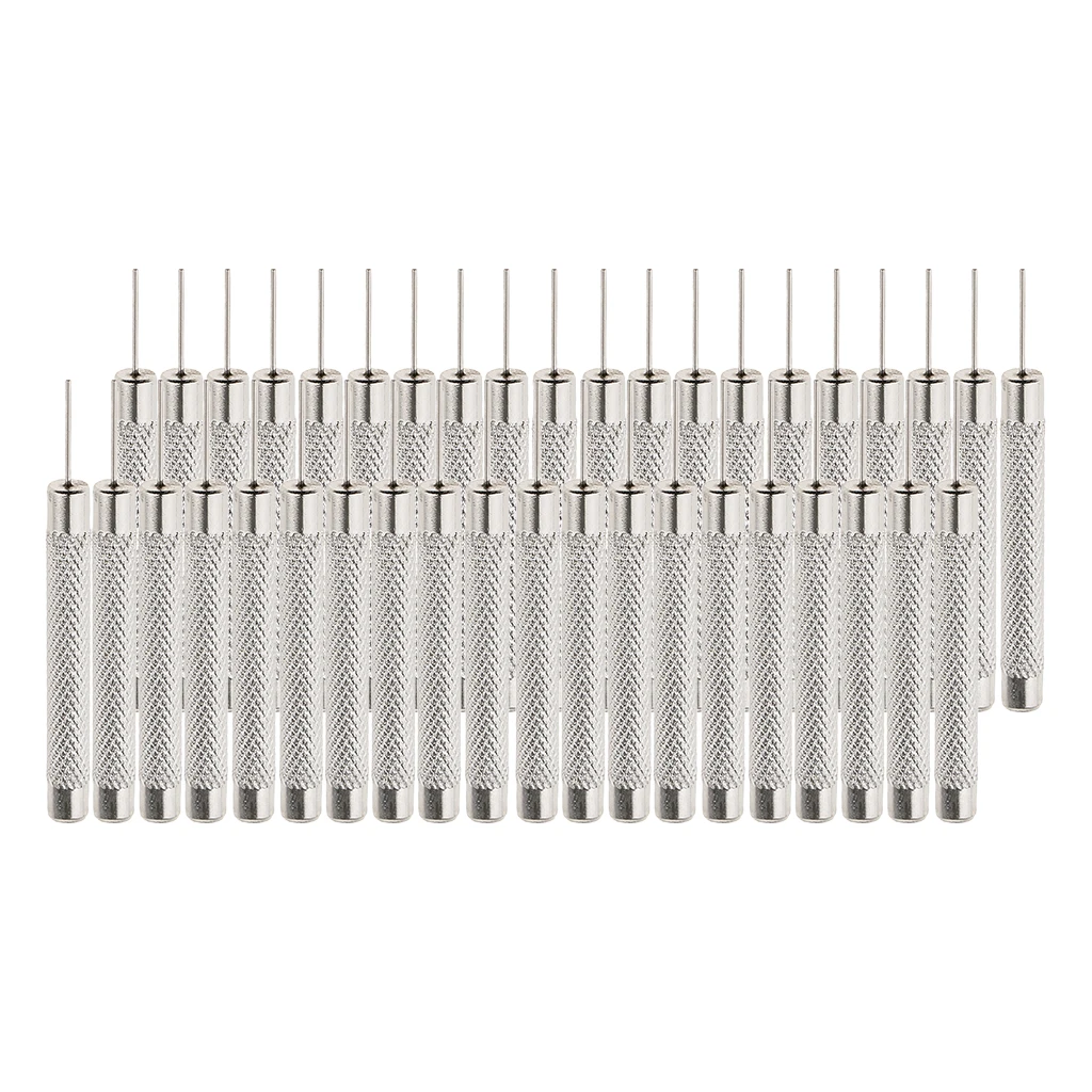Lot of 40 - Watch Band Strap Punch Pin Removal Repair Tool Kit Accs (0.7mm)