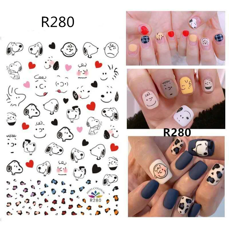 CHIVENIDO прекрасный стикер для ногтей s клубника листья собаки переводные наклейки для ногтей Дизайн ногтей для Хэллоуина Дизайн ногтей