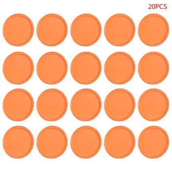 

20pcs 35mm Notebook Plastic Binding Ring Mushroom Hole Disc DIY Office Supplies