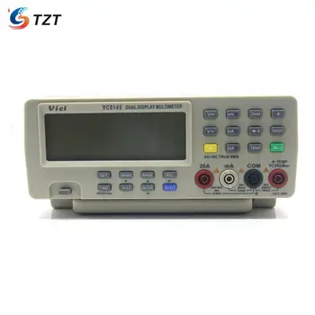 

TZT Vici VICHY VC8145 DMM Digital Bench Multimeter Temperature Meter Tester PC Analog 80000 Counts Analog Bar Graph