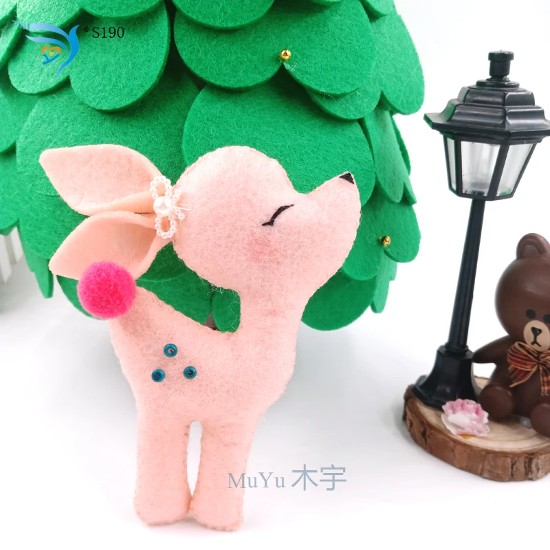 Lovable deer-190 Стальные Деревянные Вырубные штампы для скрапбукинга Толщина/15,8 мм/