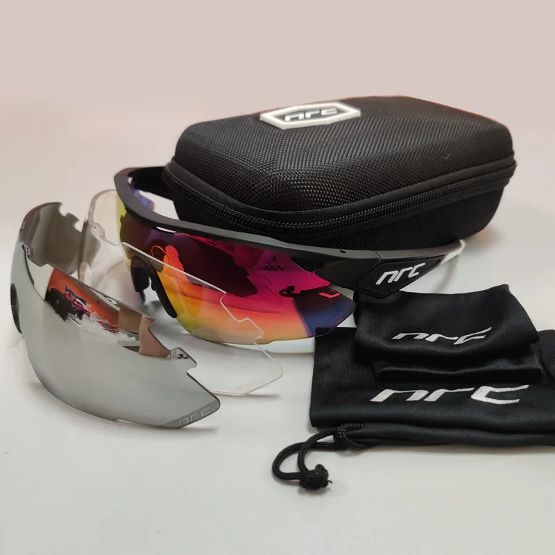 Photochromic Cycling Sunglasses NRC Cycling Glasses Riding Bike Glasses Goggles Eyewear Sports Glasses gafas de ciclismo hombre