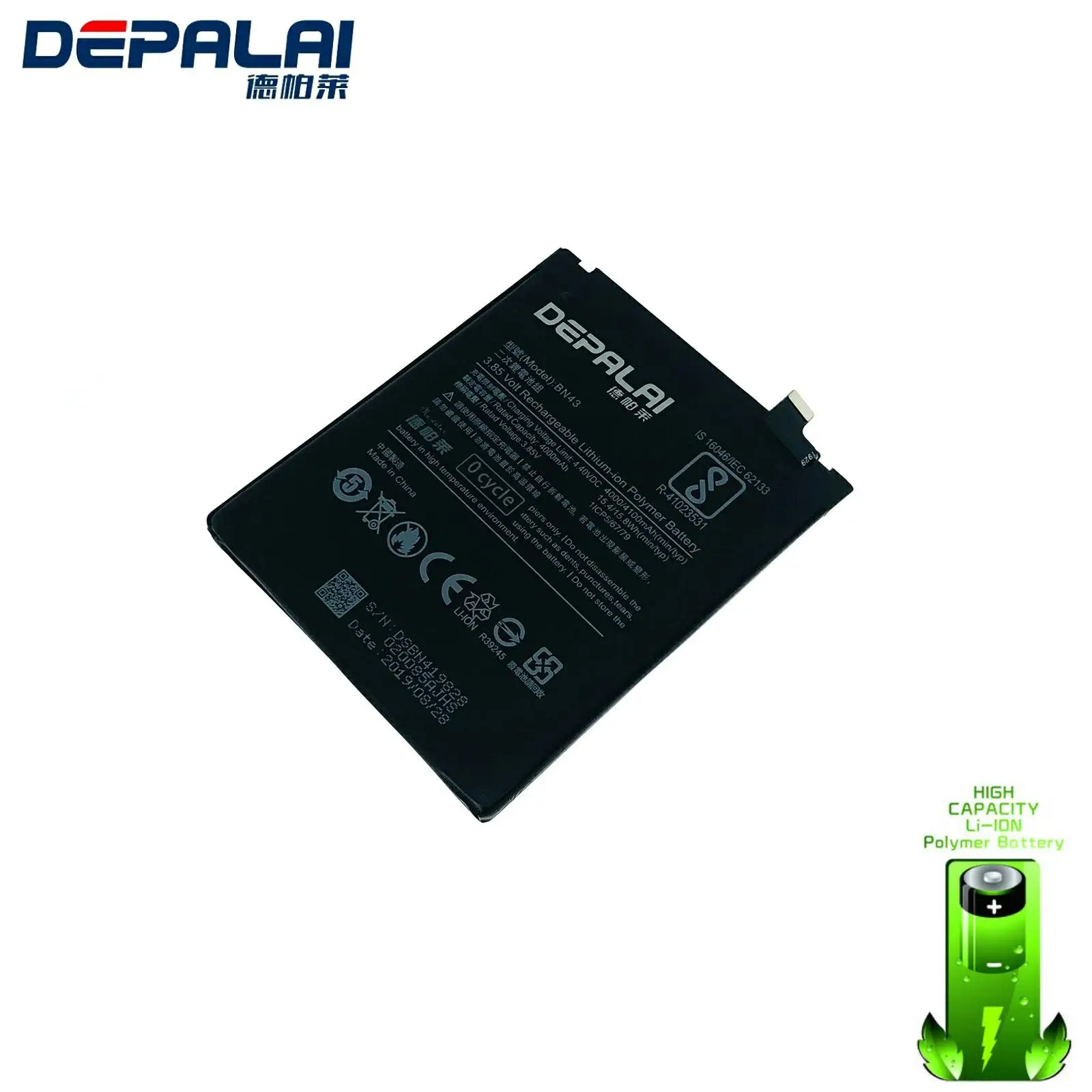 Аккумулятор 4100mAh BN43 для Xiaomi Redmi Note 4X Snapdragon 625 / 4 global 625|Аккумуляторы мобильных