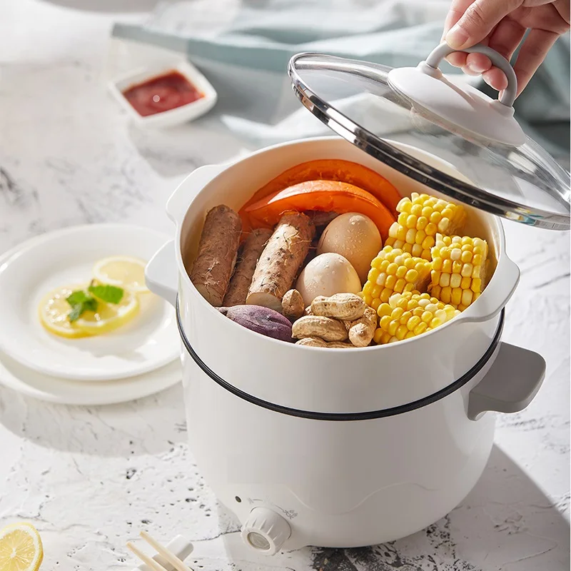 Pink/gray Color Available 1200ml Mini Rice Cooker Non-stick Hot Pot Food  Cooking Machine Pot 220v Multi Cooker - Multi Cookers - AliExpress