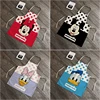 Disney Mickey Mouse delantal con dibujos animados Daisy, pato Donald Minnie lindo algodón y lino Delantales para mujer herramientas de cocina delantal para niños ► Foto 2/5