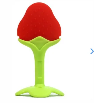 

Baby Teething Toys Teething Keys Silicone Soft Baby Fruit Teethers for Infant and Toddler - Best Relief for Sore Gums