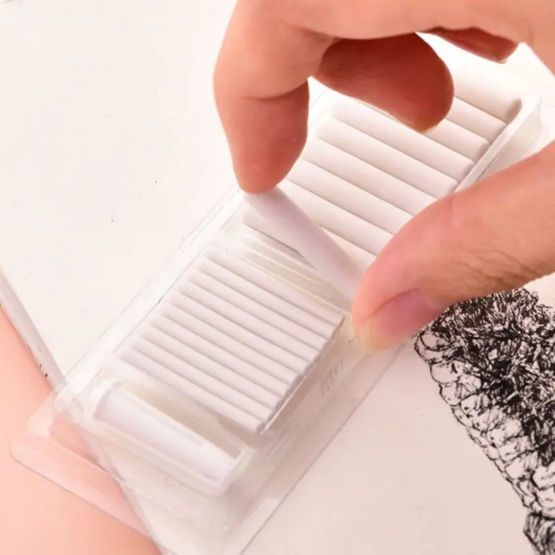 Kawaii Electric Pencil Eraser with 20pcs Refills for Kids Painting Sketch Drawing Office School Supplies Stationery Electric