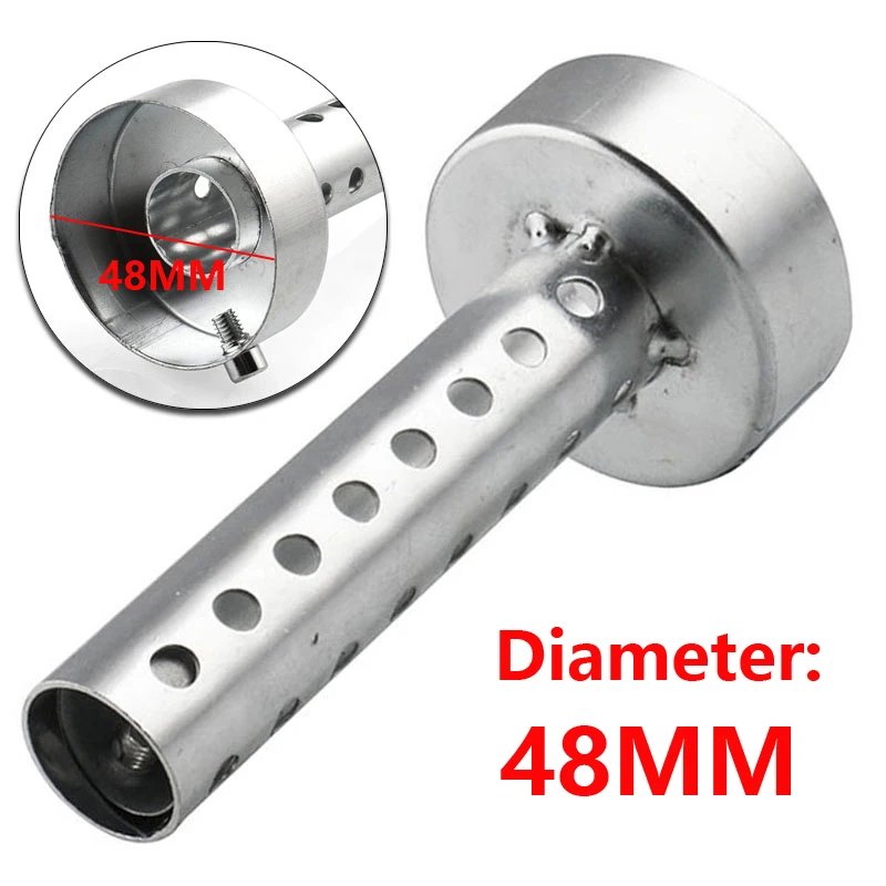 

Metal Exhaust Pipe Adjustable Detachable 1Pc Accessories Replacement Muffler