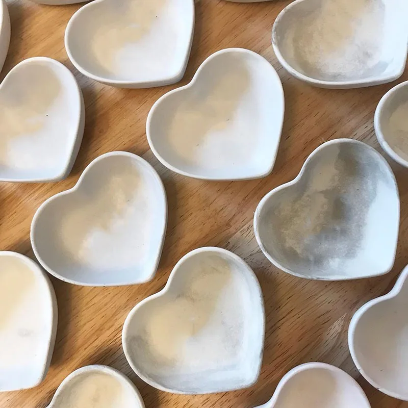 Molds Trinket tray jewelry display silicone mold Plaster Nordic resin