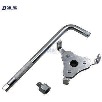 

DBIRD Auto Car Repair Tools Adjustable Two Way Oil Filter Wrench Tool with 3 Jaw Remover Tool for Cars Trucks 55.39-99.35mm