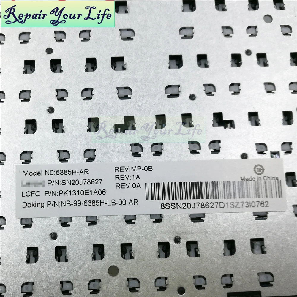 Клавиатура для ноутбука AR/арабский для lenovo 100-15ibd SN20J78627 PK1310E1A06 6385H-AR Черный Горячая Распродажа