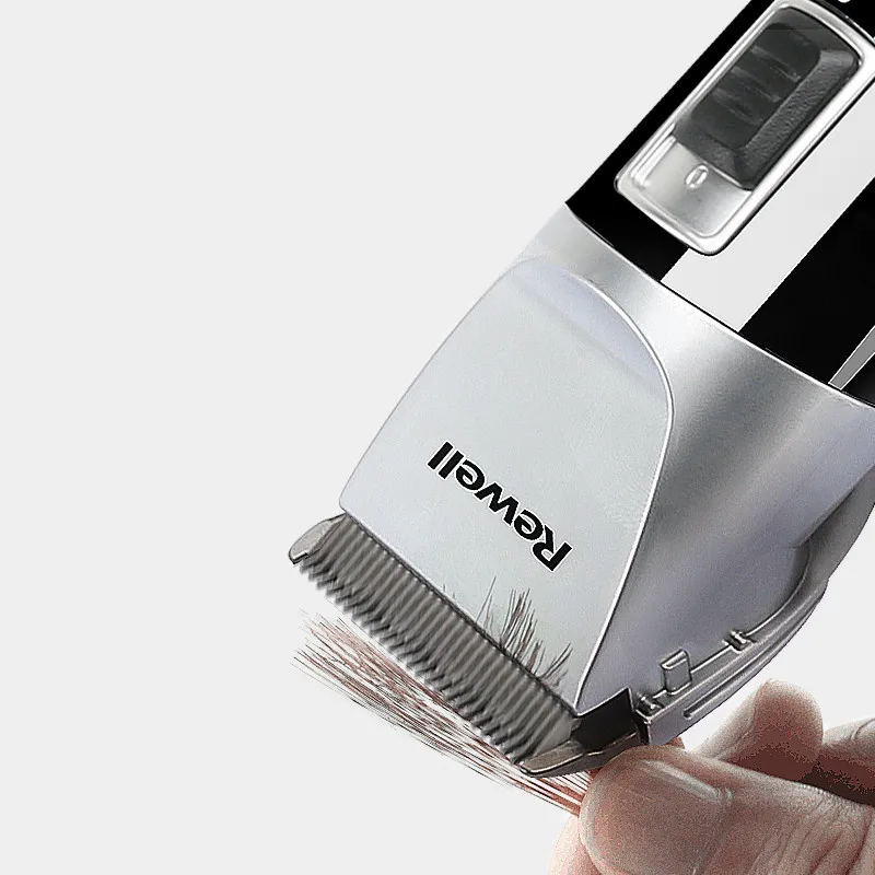 Professional Hair Clipper for Barber Rechargeable Shaving Hair Trimmer Cutting Machine LCD Display Salon Haircut Titanium Blade 2