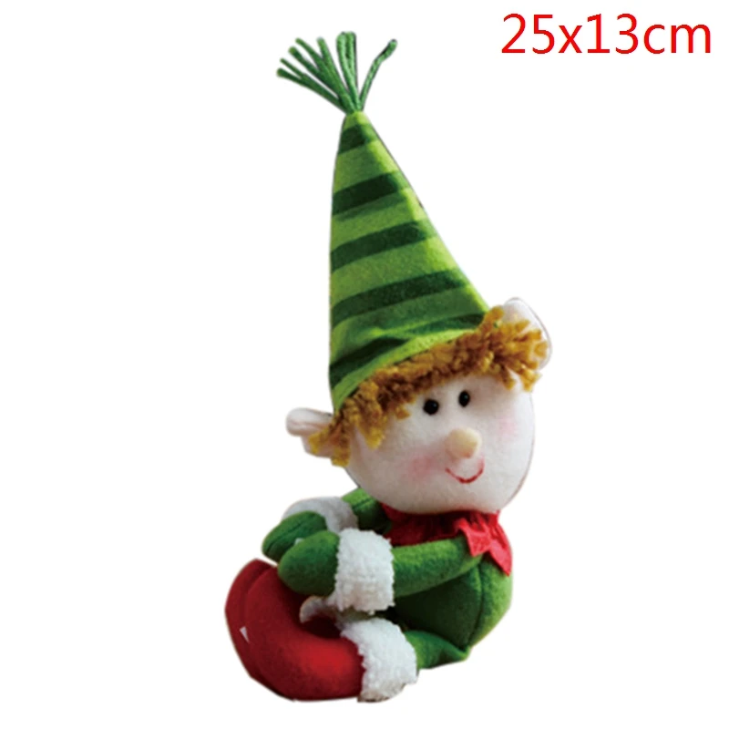 A3 25x13 Santa Claus Snowman Elk Bottle Cover Cloth Creative Christmas Red Wine Bottle Covers Set Xmas Party Supplies Christmas Gift Bag - Цвет: A3 25x13