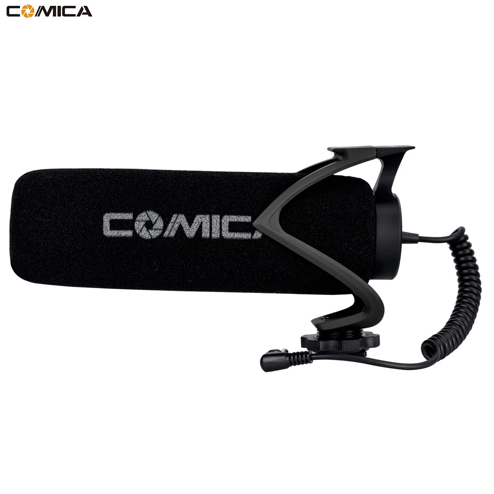 Comica CVM V30 Lite видео Запись микрофон на камеру/телефон для Canon Nikon Sony DSLR видеокамера
