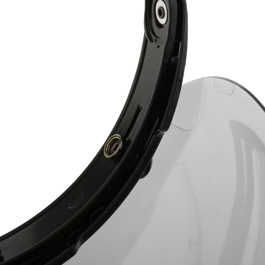 Motorcycle 3 Snap Helmet Visor Shield Flip Up Down Lens for Harley 20cm Dropshipping
