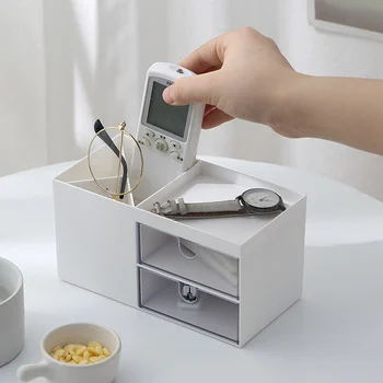 

Drawer-type cosmetics storage box medium-sized finishing skin care products desktop