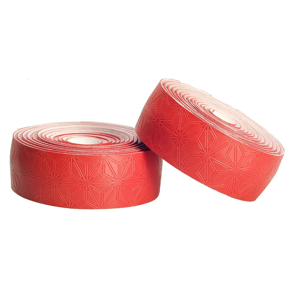 

Bicycle Handle Tape Set PU Cycling Wrap Absorb Sweat Protective Wear Resistant Road Bike Bar Plugs Riding Waterproof Non Slip