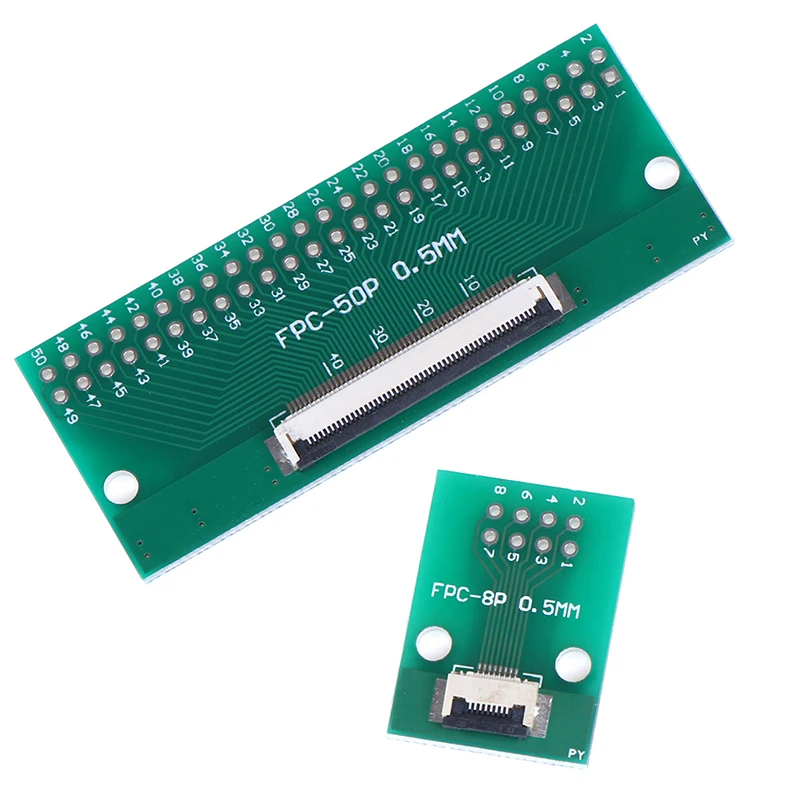 8 P/12 P/20 P/24 P/50Pin 0 5 мм FFC FPC для DIP 2 54 PCB конвертер плата адаптер розетка пластина