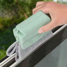 Ściereczka do czyszczenia korytek okiennych szczotki do czyszczenia okien szczotki do czyszczenia korytek okiennych narzędzia do czyszczenia okien łatwe do czyszczenia okien tanie i dobre opinie CN (pochodzenie)