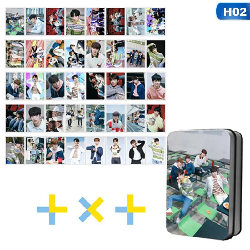 40 шт./компл. TXT The Dream Chapter STAR Album Photo Card, самостоятельно сделанная завтра X TOGETHER LOMO Card Photocard - Цвет: H02