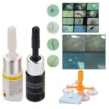 

Amino-acrylate Repair Liquid Eco-friendly ABS Black+White 3ml Windshield Repair