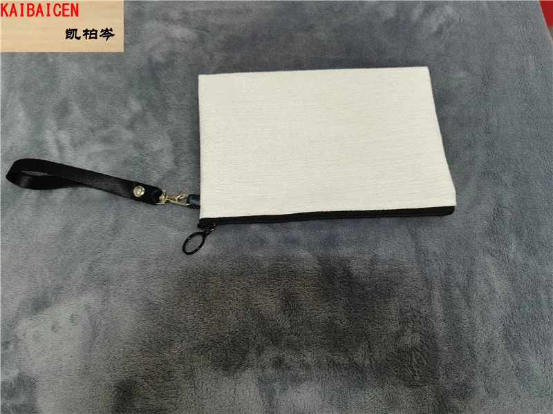 200PCS 빈 승화 리넨 메이크업 가방 Coster 베개 케이스 식탁보 잉크 인쇄 DIY 선물 열 프레스 전송 동전 지갑