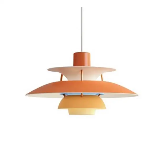 Nordic PH E27 Pendant Light Colorful Umbrella Led Suspend Lamp Dining Room Led Pendant Lamp Led Indoor Lighting suspension lamp - Цвет корпуса: style 13