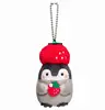 1pc New Cute Animal Penguin Koi Strawberry Egg Series Stuffed Plush Toys Lovely Plush Doll Knapsack Pendant for Kids Girl Gift ► Photo 2/5