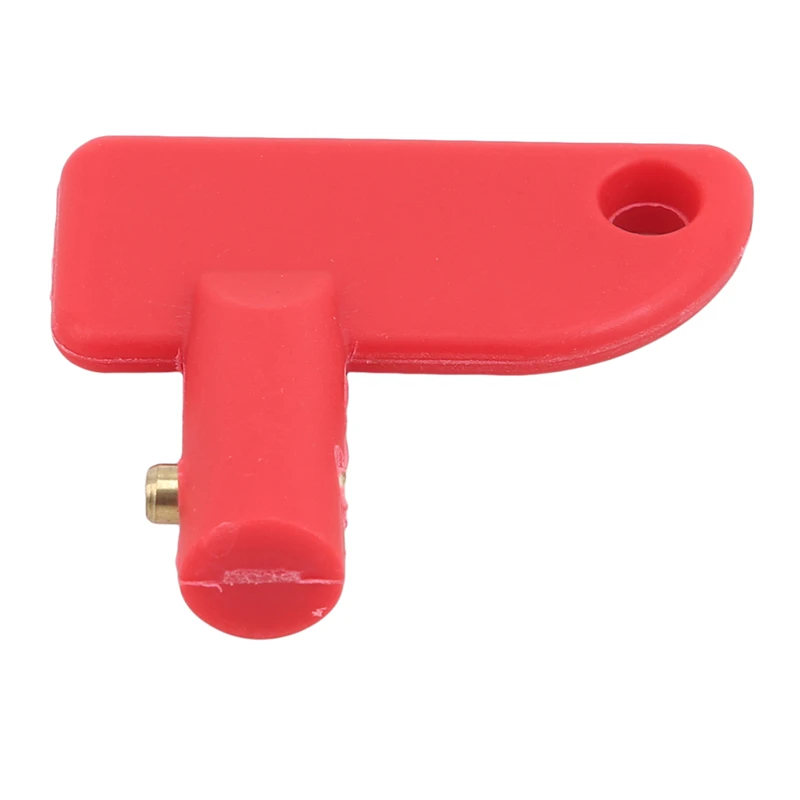 Red Key Battery Cut Off Kill Isolator Switch Spare Keys Marine Auto