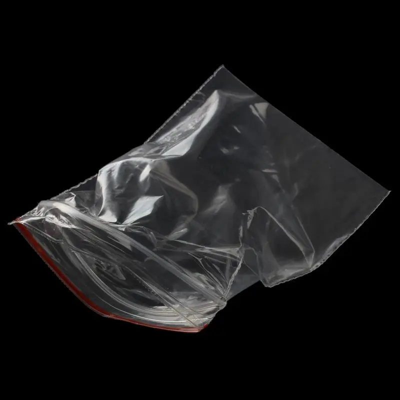 130 x 180 mm PIRABADI LOT 100 Sachet Zip Plastique Transparent 13x18cm 50µ Fermeture Bag POCHON Pochette Pression POCHETTON Lot de 100