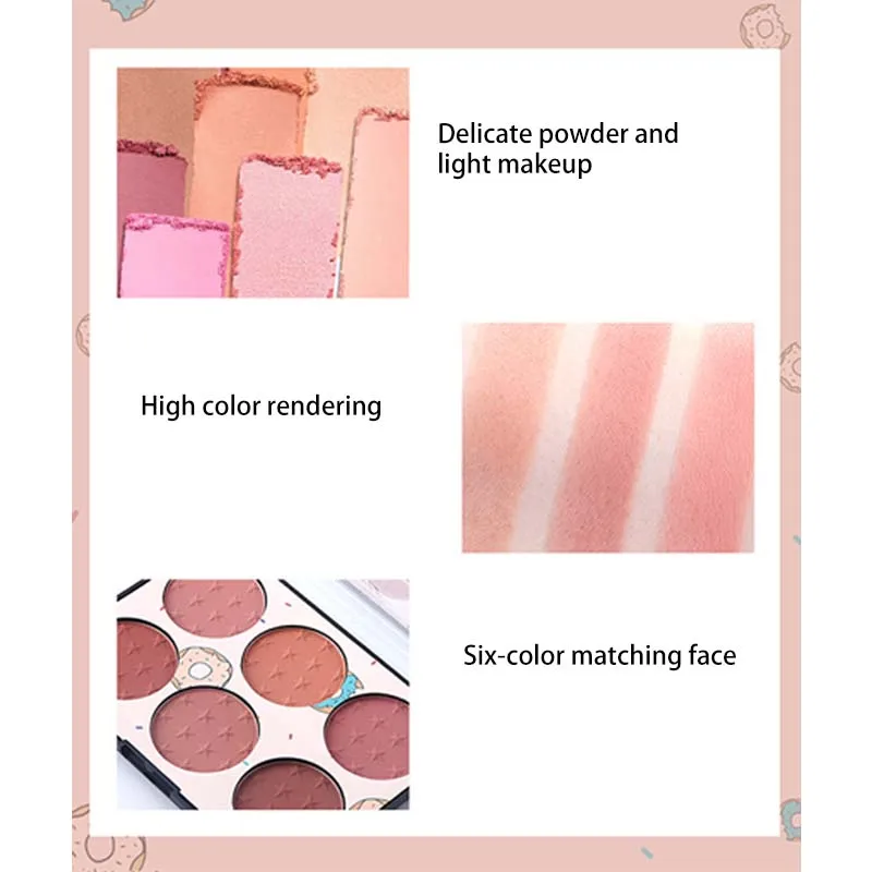 Miss Rose Highlight одна пластина подлинного обнаженного макияжа естественное солнце натуральный стойкий Pro-skin Rouge Макияж Косметика Макияж