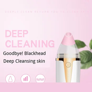 

Silicone Blackhead Face Cleanser Electric Blackhead Acne Remover Facial Skin Care Tool Pore Deep Cleaning Machine Beauty Device