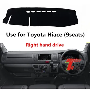 

For Toyota Hiace 9 Seats Left/Right Hand Drive 1PC Car Dashboard Mats Cover Sun Shade Dashboard Cover Capter